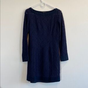 Vintage Nanette Lepore Navy Blue Cocktail Dress